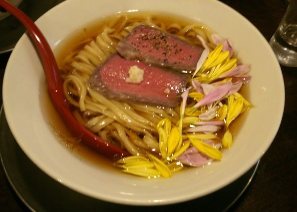 「consomm noodle　900円」@立ち呑み居酒屋 金町製麺の写真