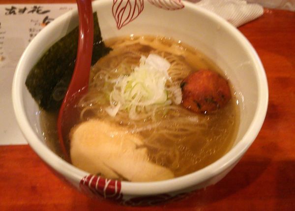 「【限定】ある花feat.神保町黒須　燻しおえびそば　850円」@麺処 あす花の写真