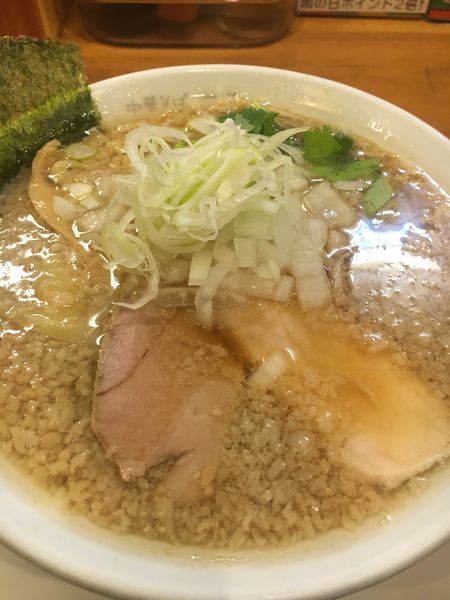 「ワハハ煮干しそば¥750」@中華そば ムタヒロ 大阪福島店の写真