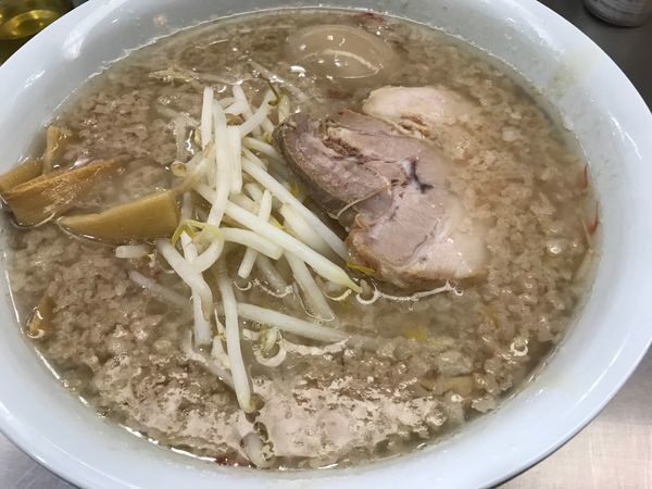 「らーめん（¥750）味玉（¥100）」@ホープ軒 千駄ヶ谷本店の写真