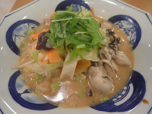 「【期間限定】かきちゃんぽんみそ」@リンガーハット イオンモール盛岡南店の写真