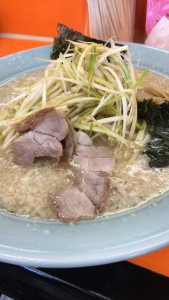 「ネギラーメン大盛り コッテリ」@ラーメンショップ 三芳町店の写真