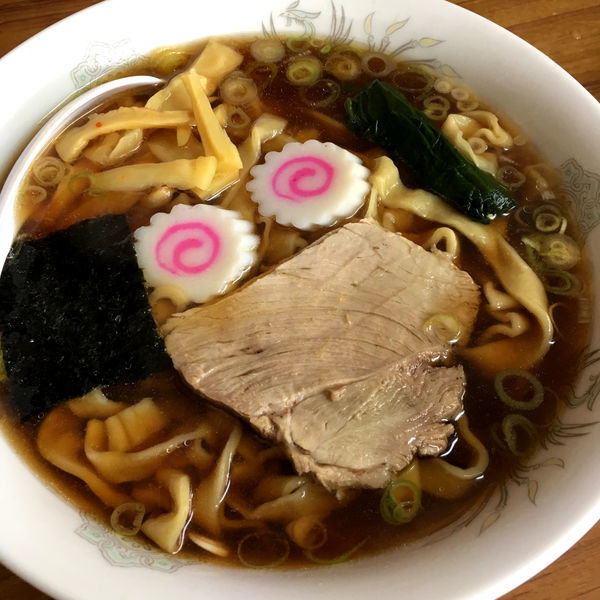 「太麺中華そば（大盛りのみ） 800円」@みやご食堂の写真