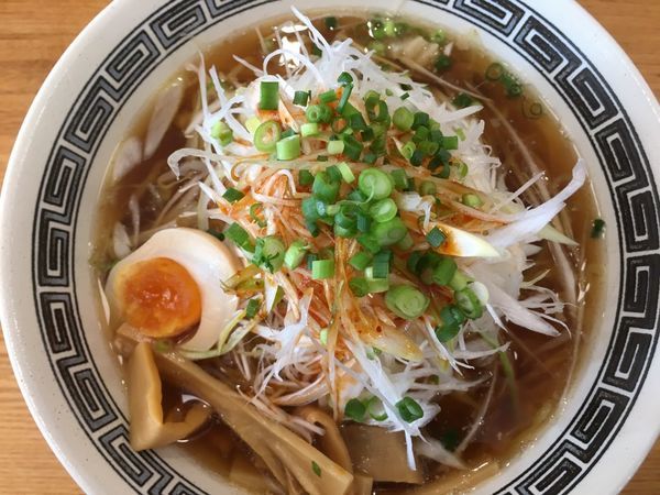 「ネギらーめん 810円」@大みかラーメン すず家の写真