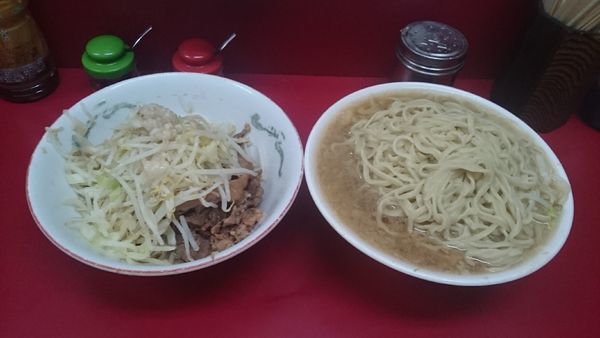 「麺増し大(ヤサイアブラ)￥８３０」@ラーメン二郎 京急川崎店の写真