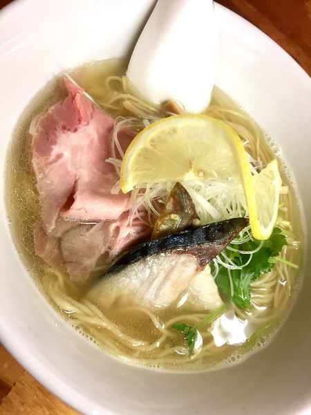 「【限定】塩煮ぼしそば ￥800」@中華そば よしかわの写真