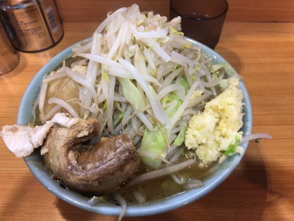 「小ラーメン(ニンニク)780円」@ラーメン二郎 八王子野猿街道店2の写真