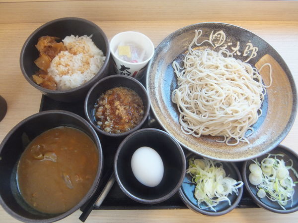 「朝そば(納豆)冷360円＆クーポンでカレー150円が無料」@ゆで太郎 柏の葉キャンパス店の写真