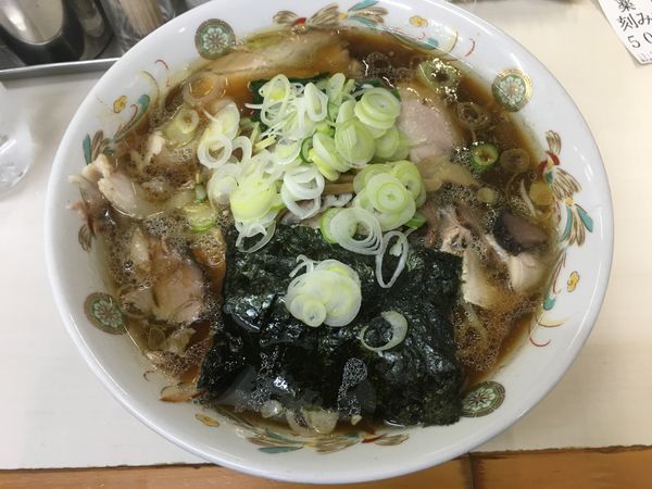 「青島チャーシュー大+青ネギ／¥950＋50」@青島食堂 秋葉原店の写真