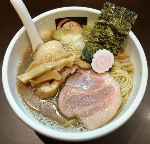 「味玉にぼしそば」@おおぜき中華そば店の写真