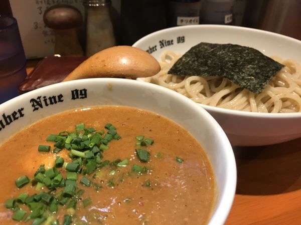 「濃厚つけめん＋味玉」@麺Dining Number Nine 09の写真