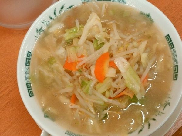 「野菜たっぷりタンメン」@日高屋 亀戸店の写真