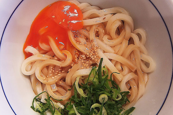 「釜たまうどん(並)」@なか卯 せんげん台店の写真