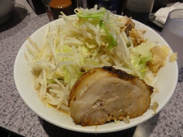 「ラーメン並　800円　ゼンマシ」@ラーメン宮郎の写真