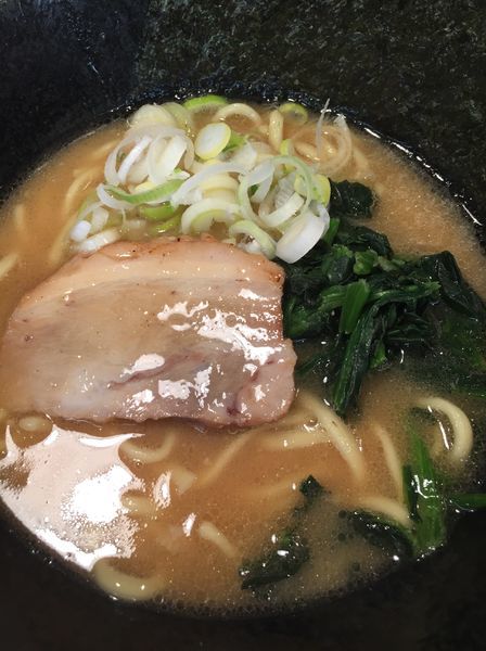 「ラーメン」@横浜家系ラーメン 梅田家の写真