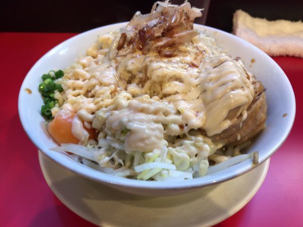 「まぜそば」@用心棒の写真