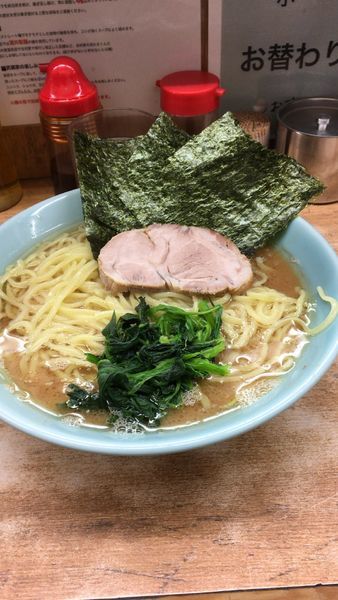 「ラーメン大盛り」@横浜ラーメン 武蔵家 志木店の写真