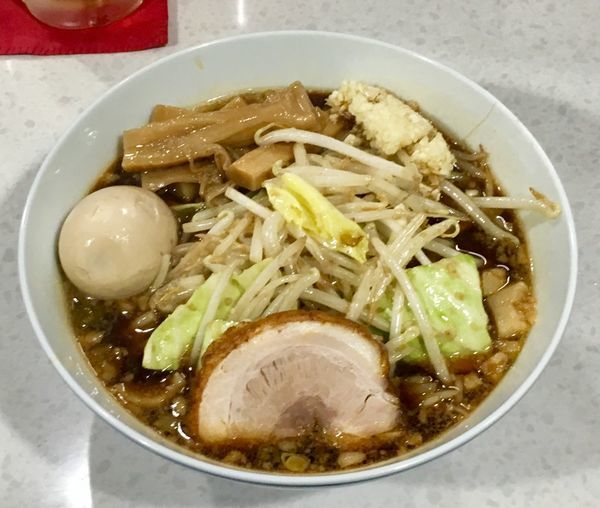 「ザ・ファンクス+味玉」@ラーメン星印の写真