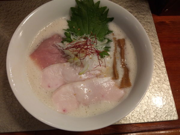 「伊丹酒粕塩ラーメン」@がふうあんの写真