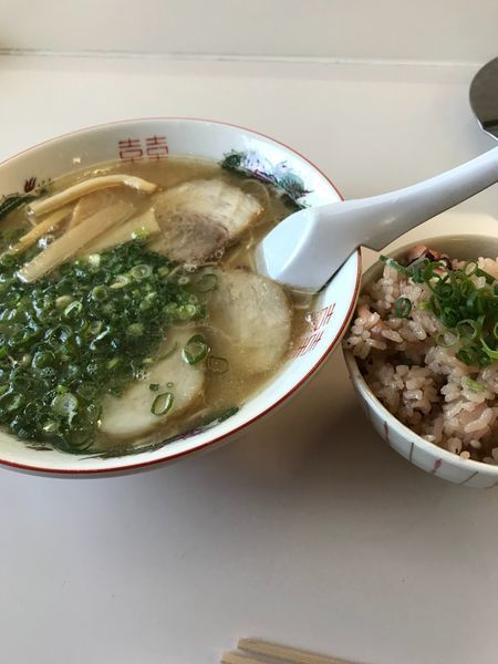「優しい豚骨ラーメン」@てんてんラーメンの写真