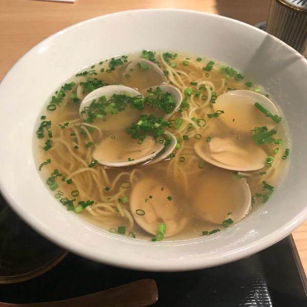 「はまぐりラーメン定食」@伊勢桑名 はまぐり屋 貝縁の写真