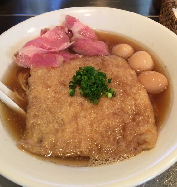 「限定 南関あげのきつねそば ¥850」@さんじの写真