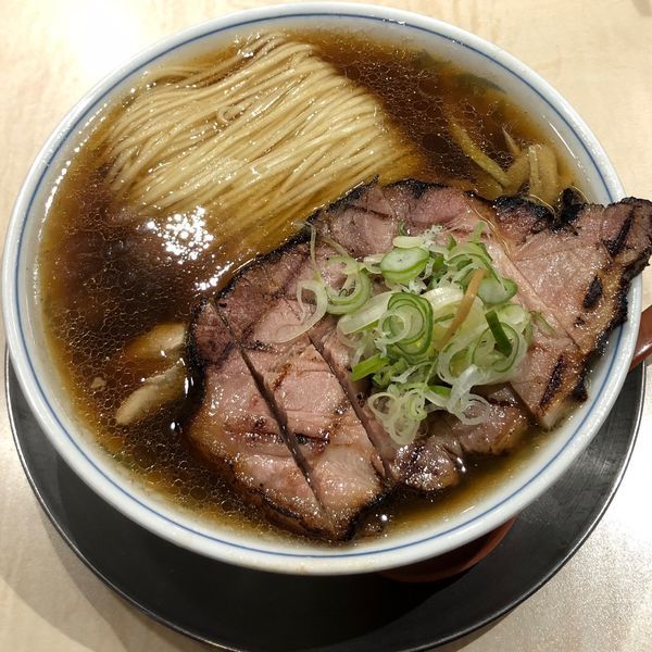 「稲庭中華そば（肉） ¥1,220」@食堂 七彩の写真