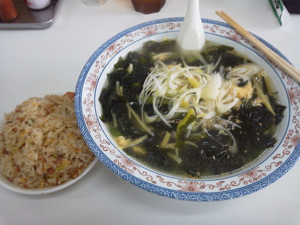 「わかめラーメン 630円」@悠楽の写真