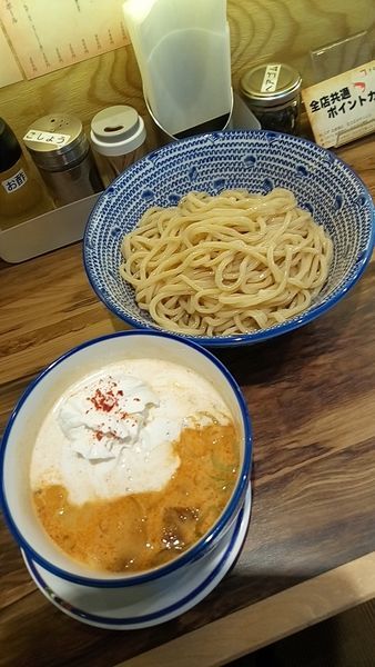 「海老泡つけ麺８５０円」@麺 TOKITA 代々木店の写真
