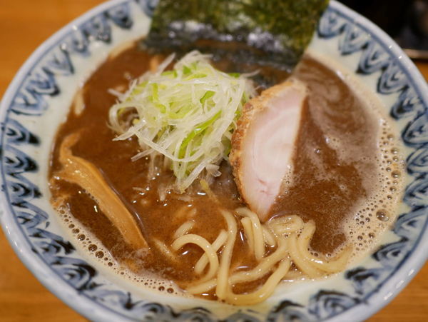 「蕪村そば 太麺」@麺屋蕪村の写真