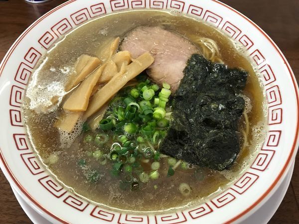 「煮干中華そば  750円」@中華そば 上々の写真