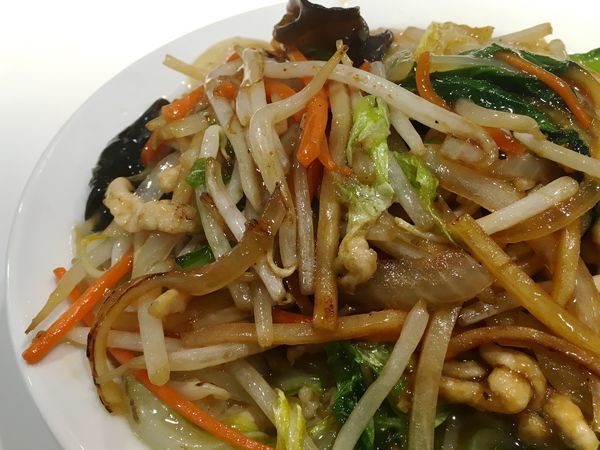 「肉そば（肉糸麺）」@梅華の写真