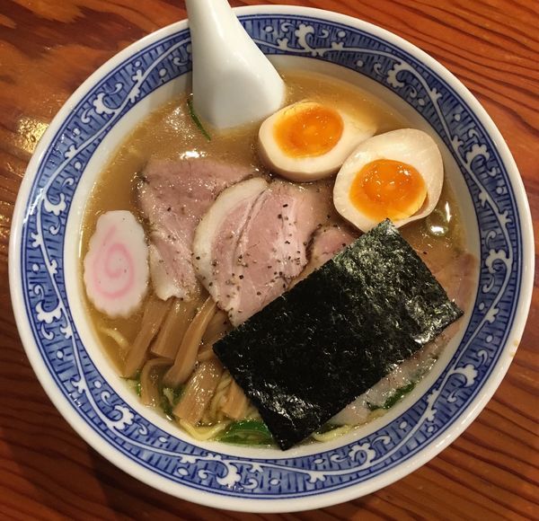 「特製中華そば」@中華そば 青葉 狭山店の写真