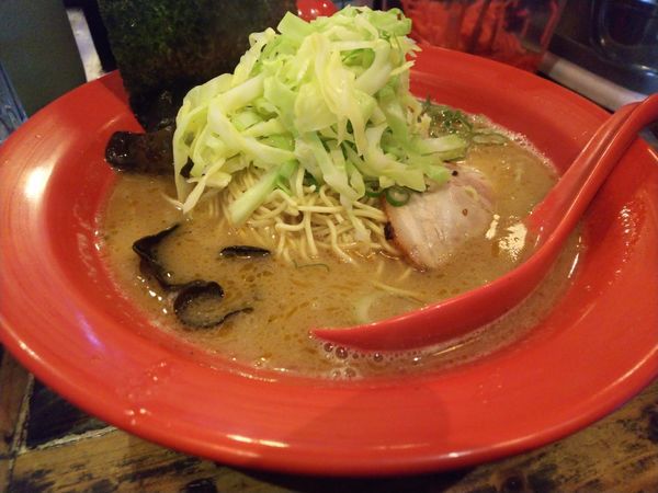 「キャベツ豚骨醤油ラーメン&替え玉1」@ラーメン 五ノ神の写真