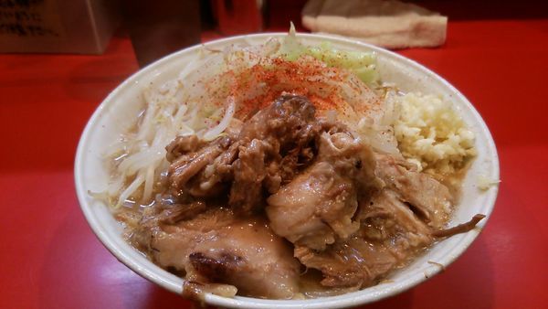 「大ラーメン ニンニク普通」@ラーメン 池田屋 京都店の写真