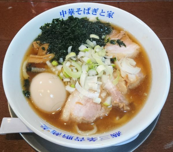「特製淡麗中華そば」@燕三条中華そば ぎと家 武里本店の写真