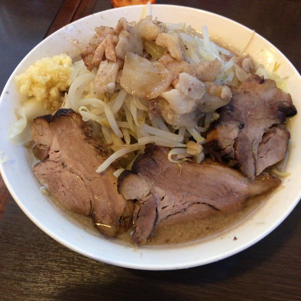 「【限定】三郎（200g）800円」@つけ麺 弥七の写真