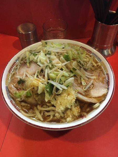 「小ラーメン ➕ ニンニク多め ➕ カラメ」@ラーメン二郎 仙川店の写真