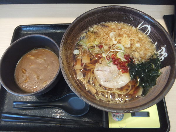 「中華そば390円(クーポンでカレールー150円が無料)」@ゆで太郎 柏大井店の写真