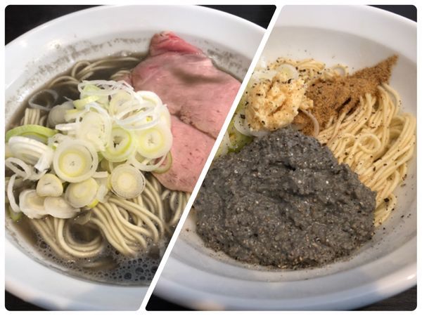 「ママカリ蕎麦、ママカリ煮干の和え玉」@弘明寺丿貫の写真