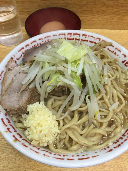「小 いい卵」@ラーメン二郎 環七新新代田店の写真