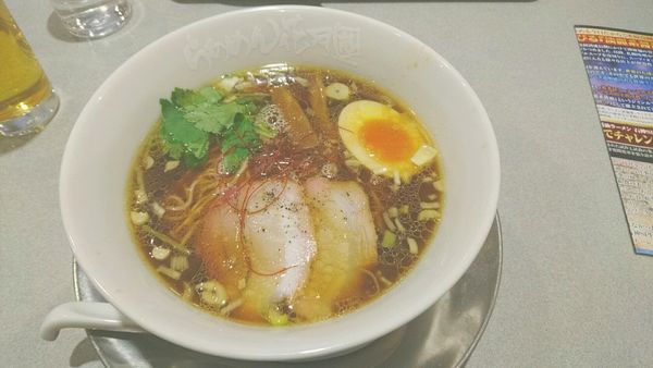 「淡麗醤油ラーメン_820円」@らあめん花月嵐 東高円寺店の写真