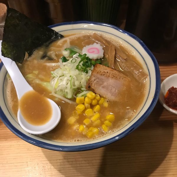 「野菜味噌ラーメン」@銀座 朧月の写真