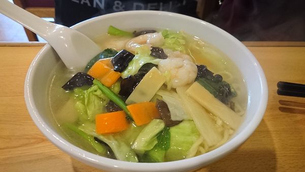 「海老そば（５９０円）」@中華小皿料理 聖の写真