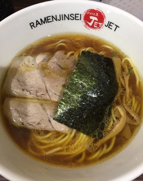 「チキンそば」@ラーメン人生 JET 福島本店の写真