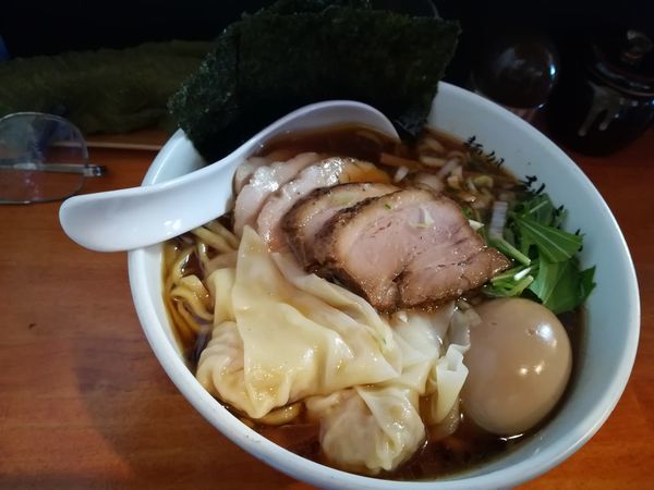 「12/28特製醤油ラーメンクーポンで大盛り950円」@麺処 秋もとの写真