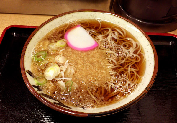 「たぬきそば(340円)」@そばよし 本店の写真