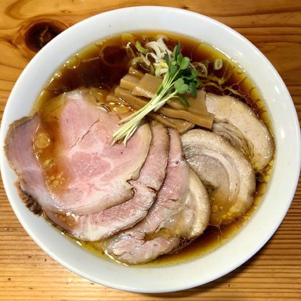 「チャーシュー中華そば 並 (1,030円)」@麺や 新倉の写真