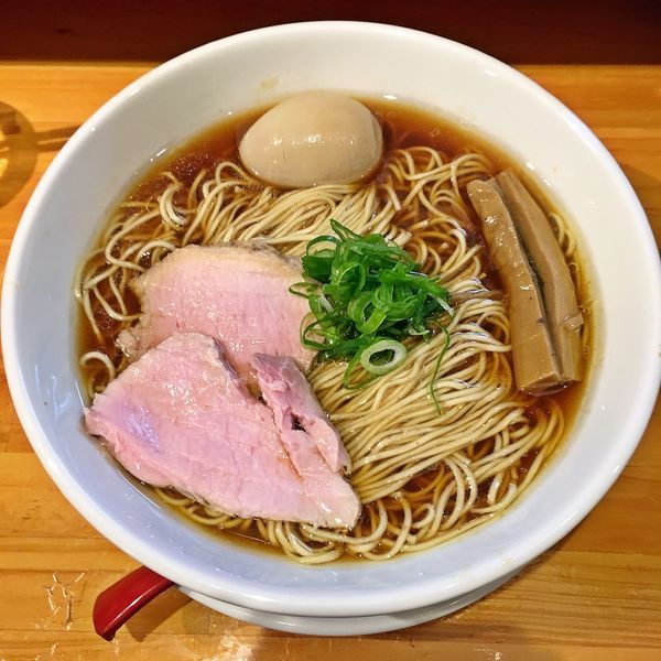 「味玉醤油（大盛）￥９７０」@麺庵ちとせの写真