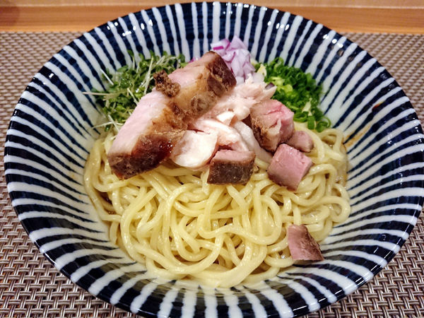 「ポルチーニオイルのまぜそば」@麺処 一龍庵 池袋本店の写真